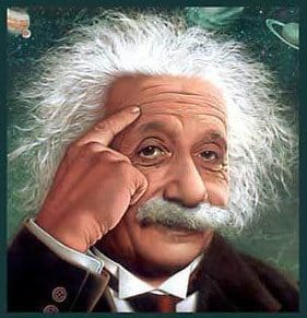 Bilde av Einstein som symboliserer Smart Repair hos Bilkosmetikk